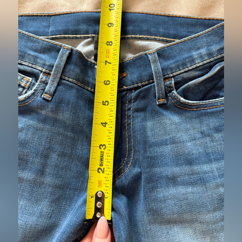 NWT! True Religion Victoria Mid Rise Skinny Leg Jeans, Sz 25 - Picture 9 of 11